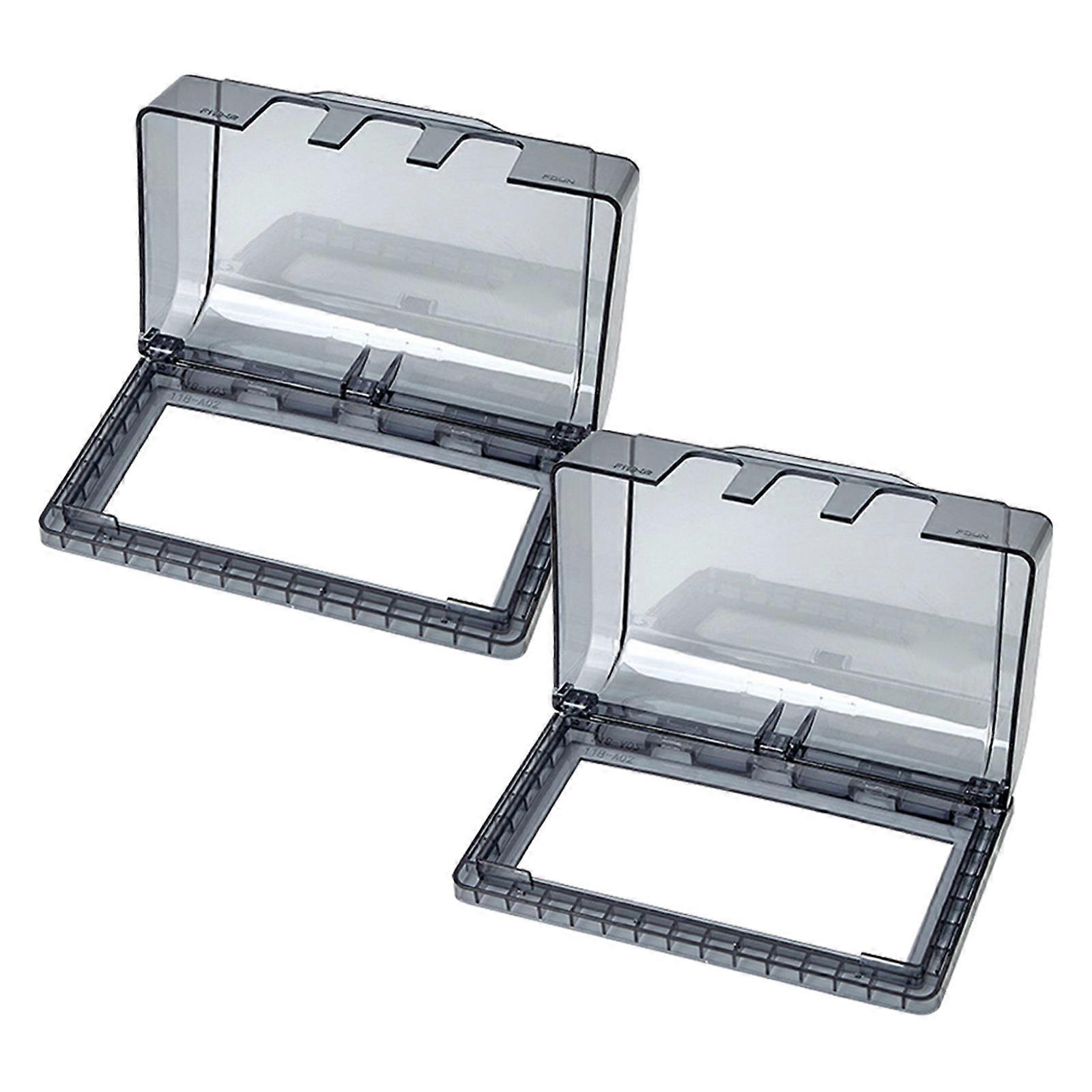 Multipurpose Waterproof Outlet Cover 4 Pcs For Wall Socket Protection In Humid Environments 7.00x4.13in Easy To Install