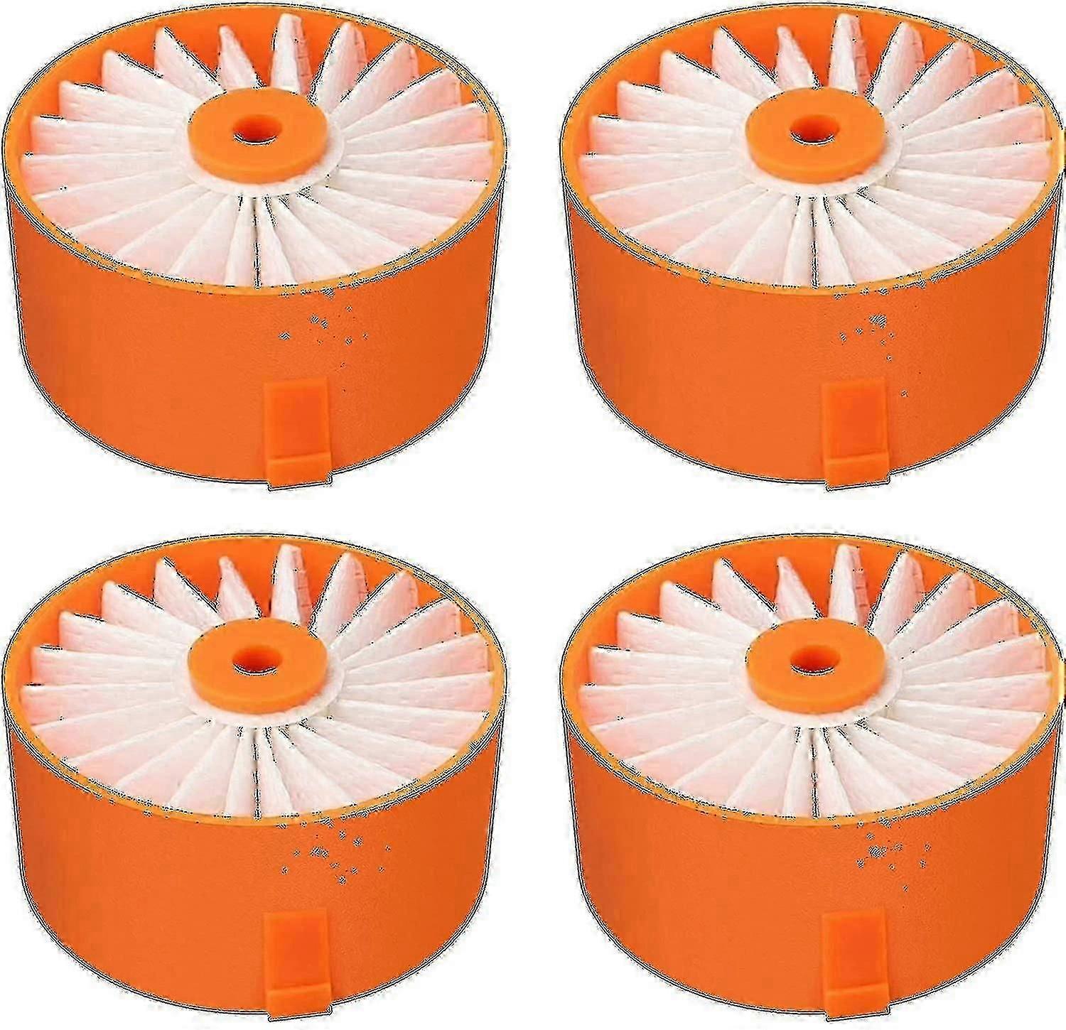Pack Of 4 Replacement Filters - Compatible With Black+decker Powerseries Extreme Cordless Stick Vacu