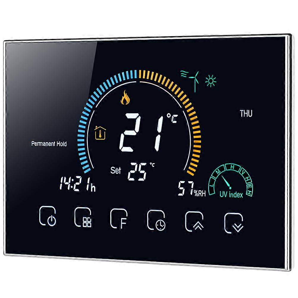 Smart Thermostat Wireless Temperature Controller for Household Use 2Pcs