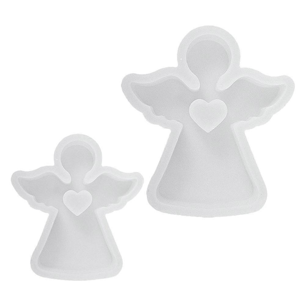 Angel Shape Scented Candle Mold 10Pcs Set for Handcrafting DIY Candles