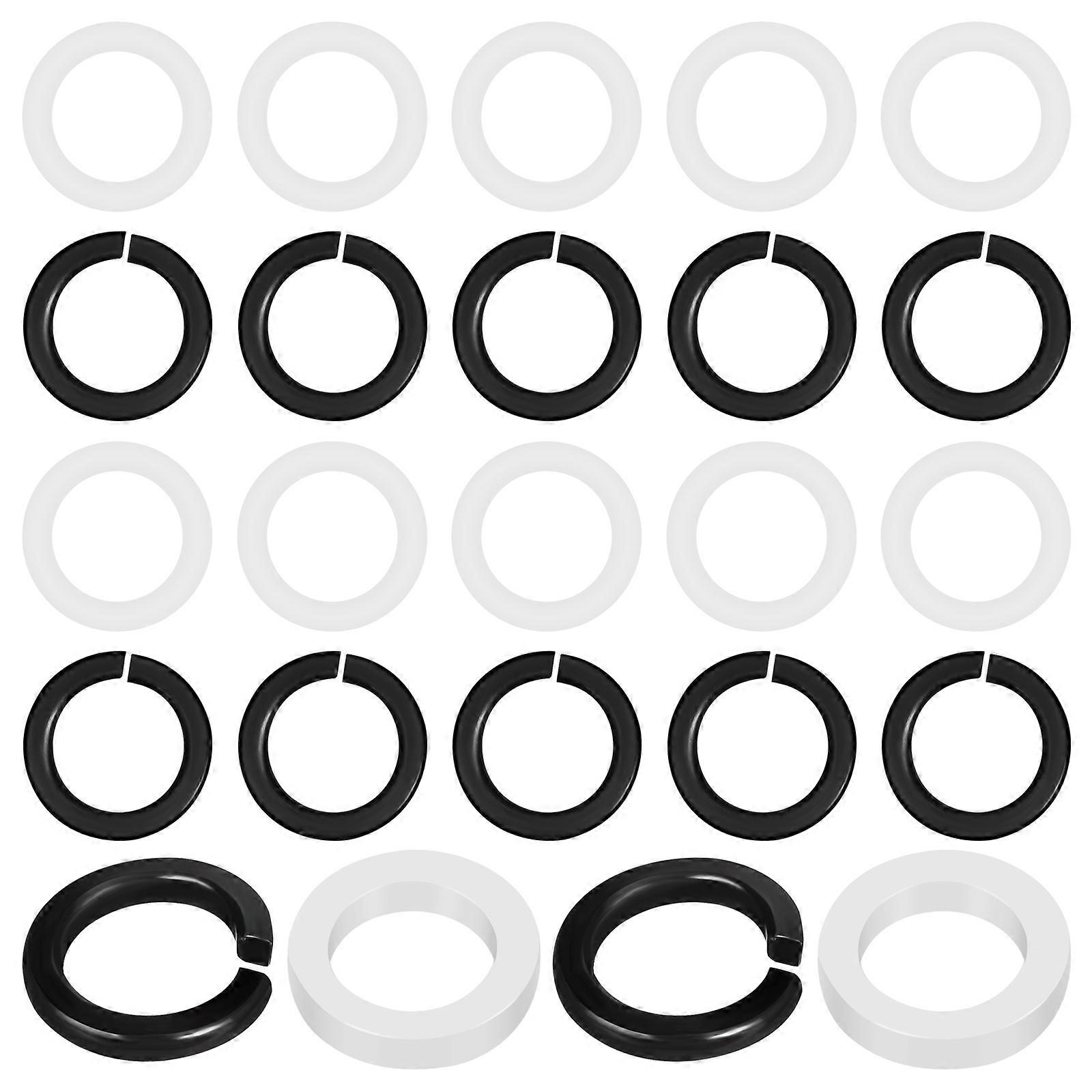 Acoustic Guitar Tuner Washer 120 Pcs Double Layers Gasket Firm Fixation Assorted Color For Musicians Guitar Maintenance