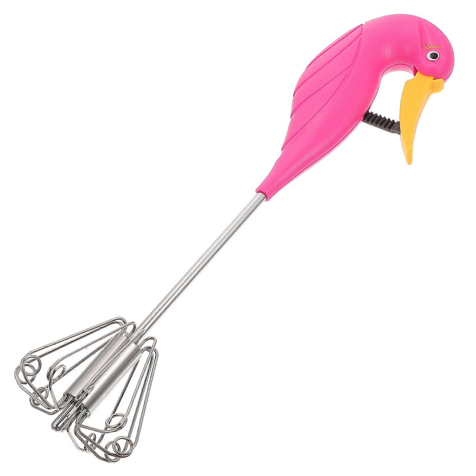 Creative Egg Stirrer 2Pcs Plastic And Stainless Steel Design Perfect For Bakery Cake Shop Butter Mixing Versatile Function