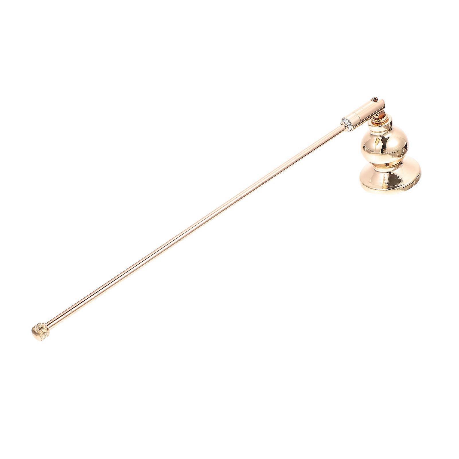 Candle Snuffer Extinguisher Long Handle for Candle 2Pcs Golden