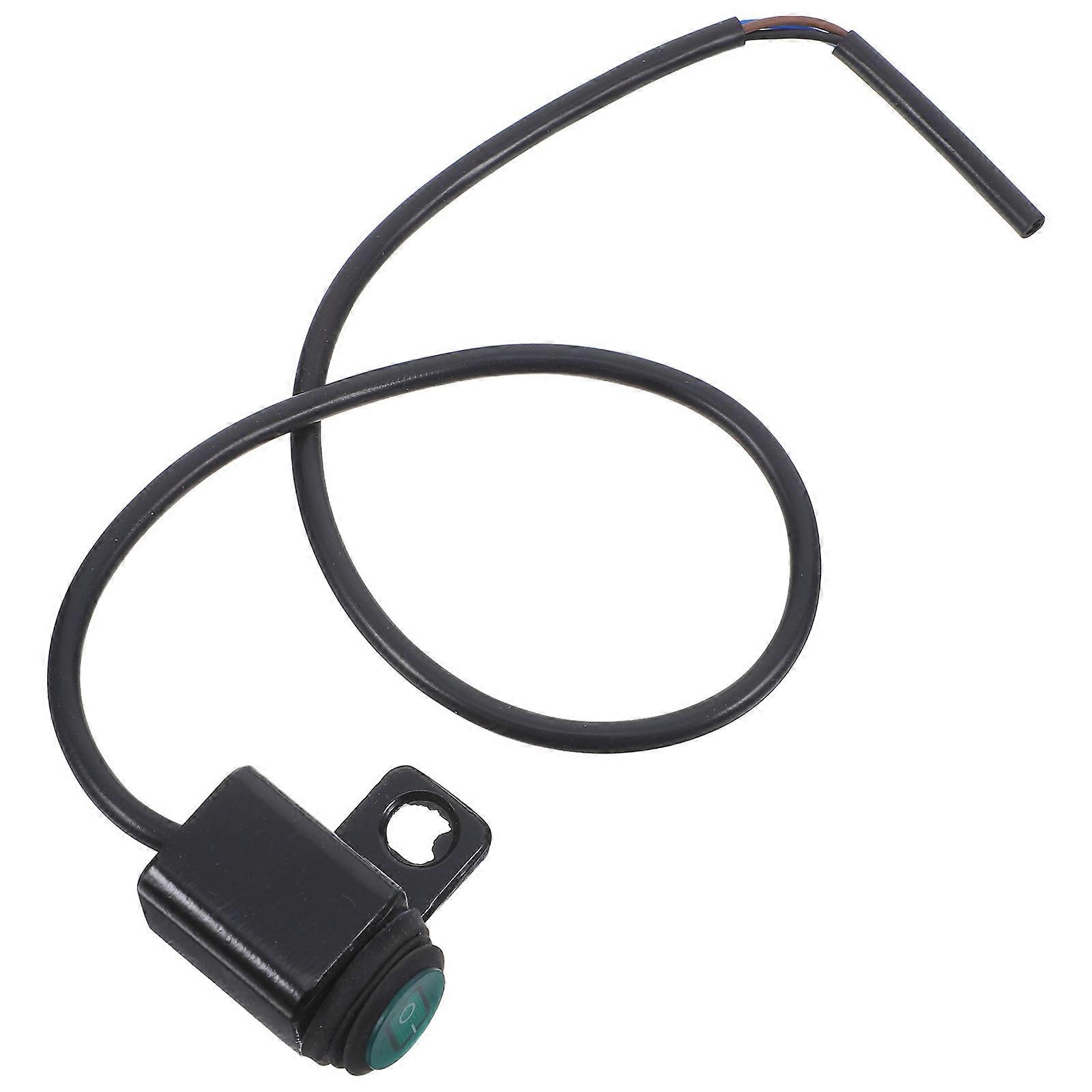 3Pcs Waterproof Motorcycle Handlebar Switch for Headlight Control
