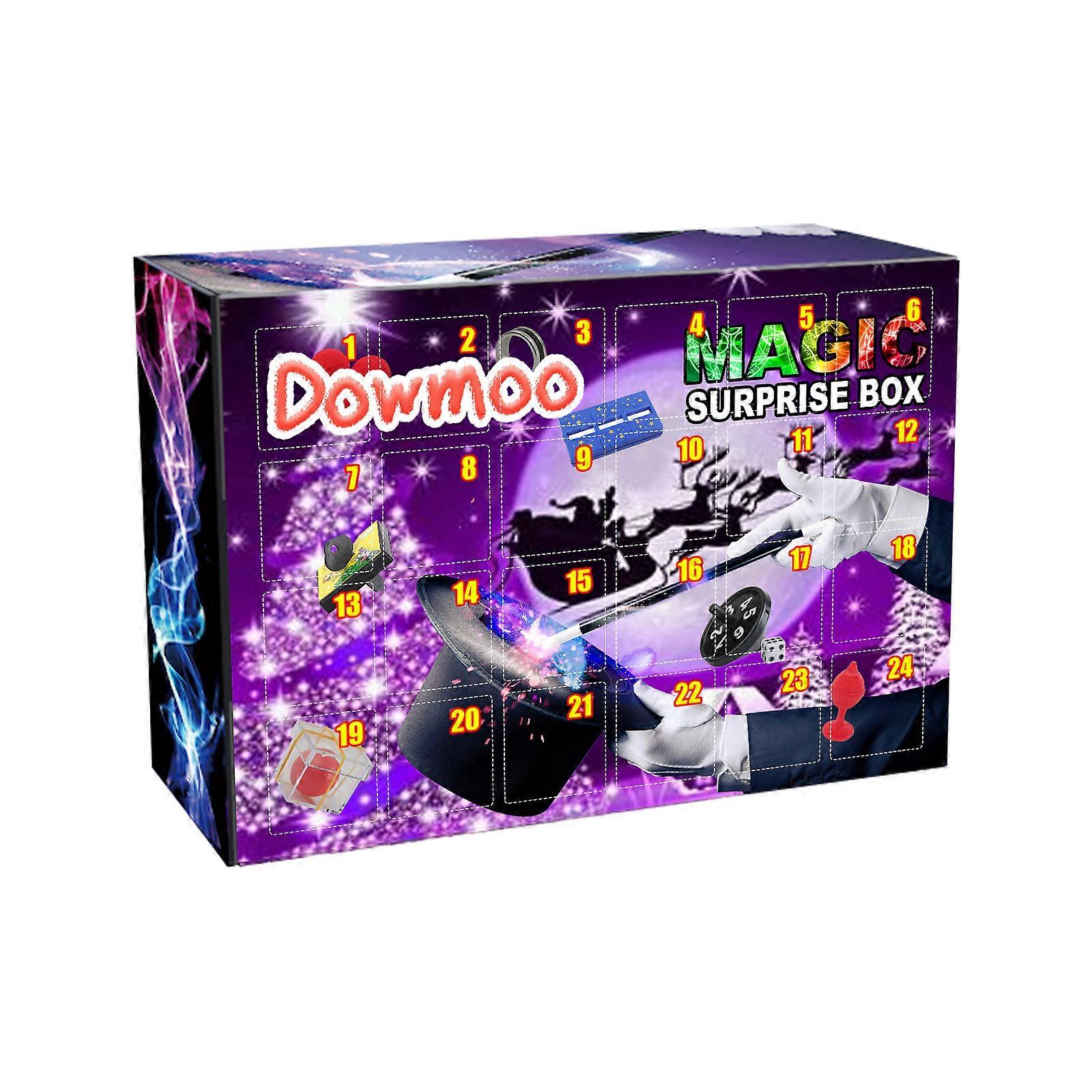 Magic decompression blind box Christmas atmosphere gift magic props toys fun blind box magic decompression blind box