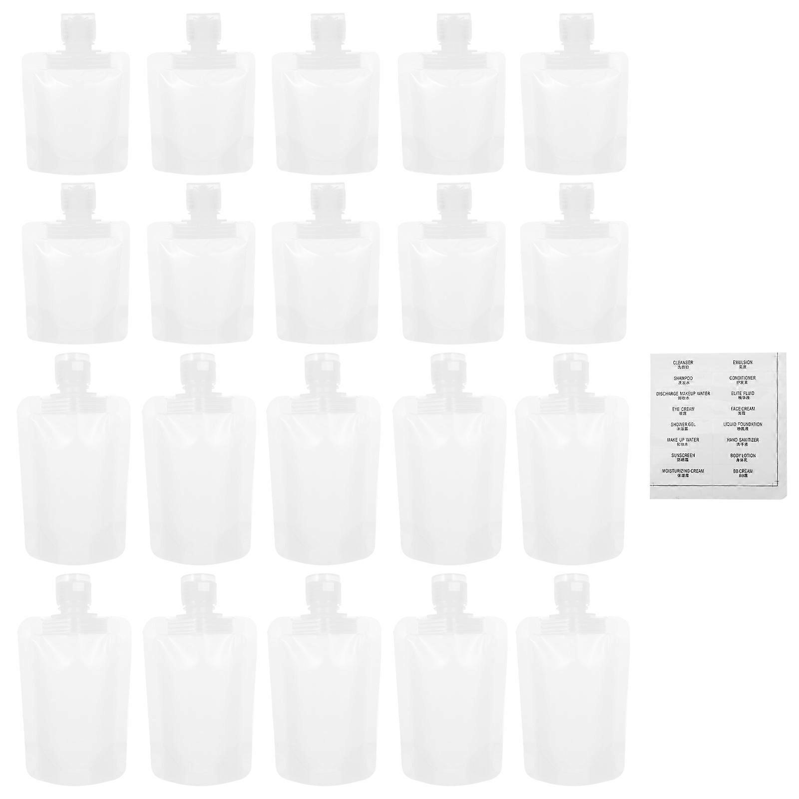 Portable Shampoo Pouch Practical Lotion Holders for 4Sets