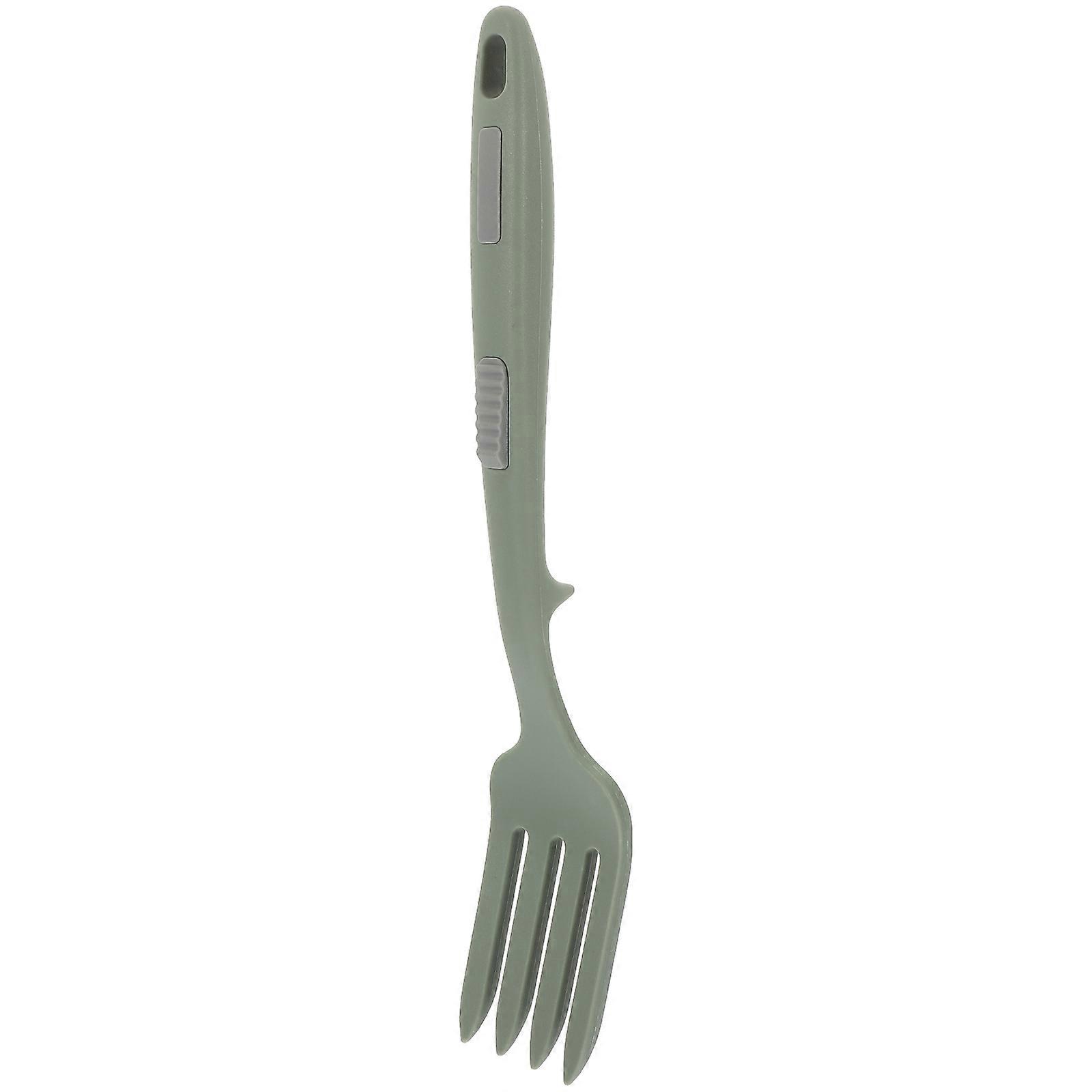 Large Silicone Cooking Fork 5Pcs Nonstick Salad Mixing Fork Ideal For Home Kitchen Gadgets And Daily Use