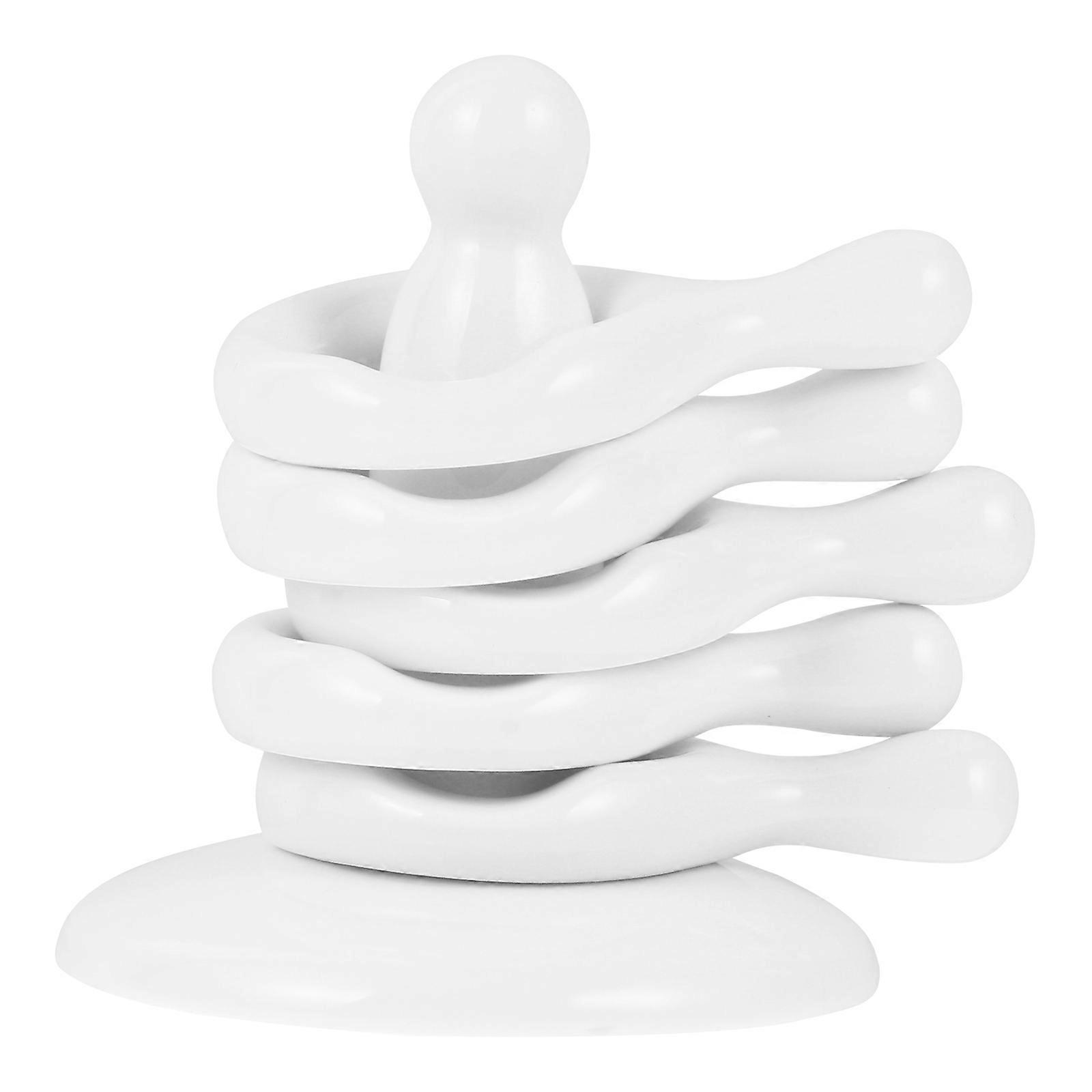 Dining Table Forks Holder Ceramic Chopsticks Holder for 3Sets Kitchen Use