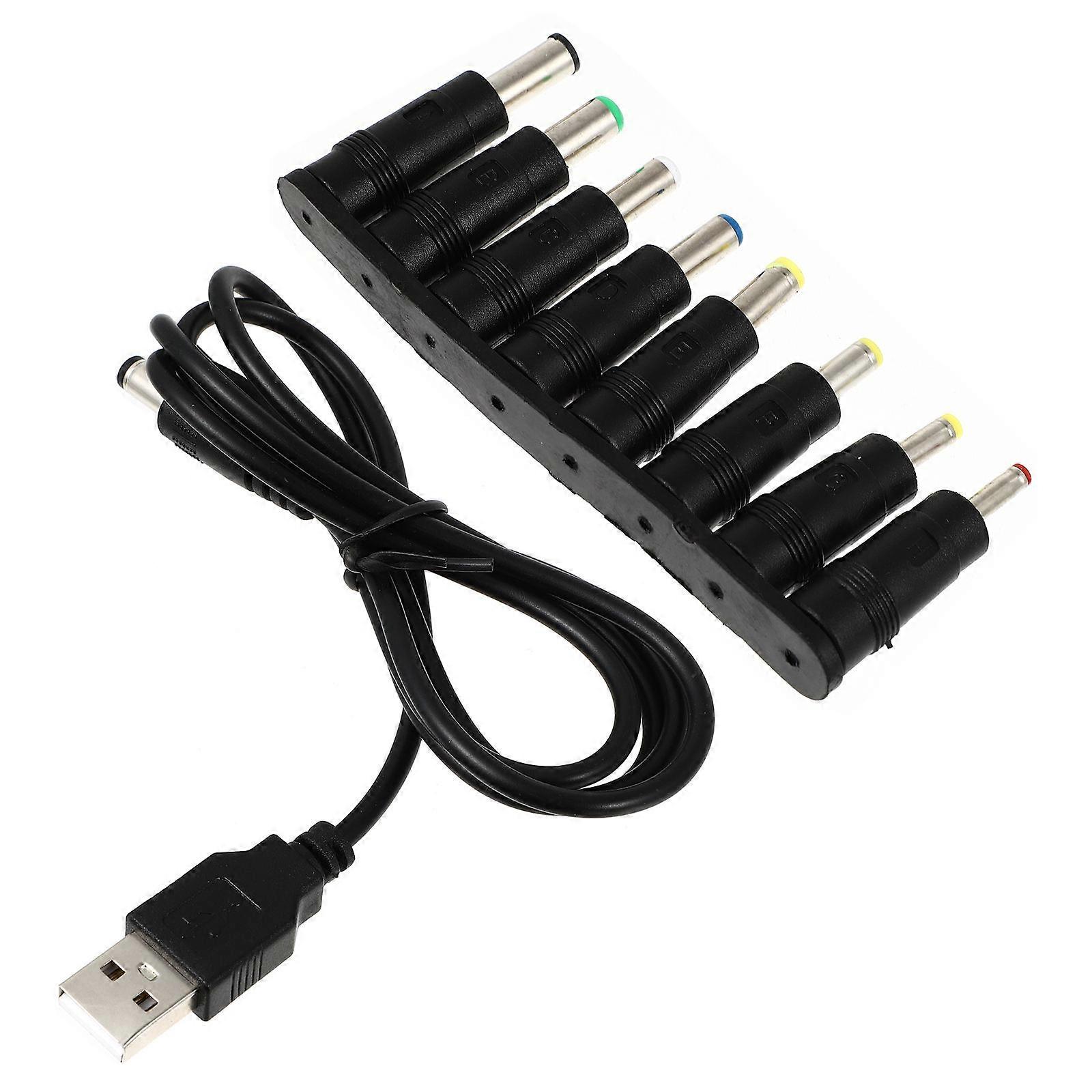 USB to Dc Power Cable Adapter for Camera Use 2Sets Multipurpose