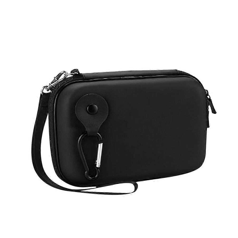 Eva Storage Case Mobile Organizer USB Cable Holder with Zipper 2Pcs Black