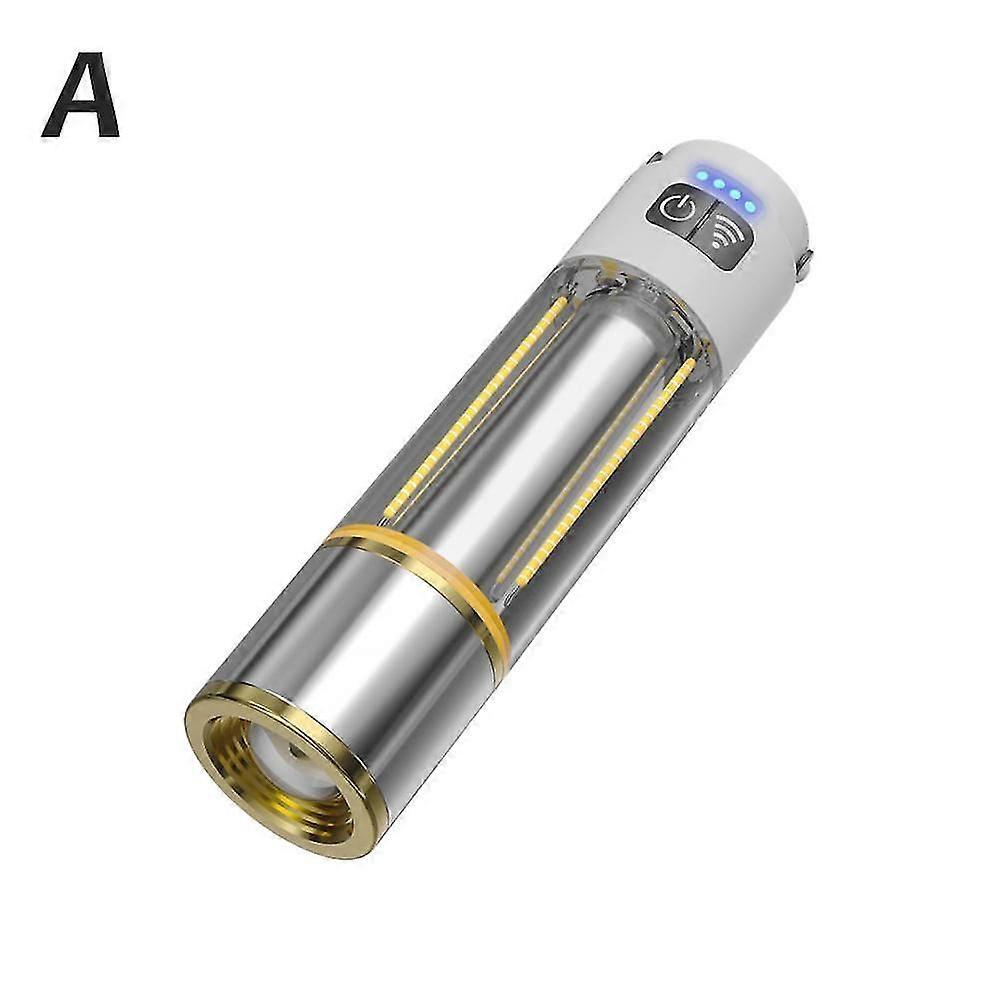 Multifunctional Super Bright Long Distance Rechargeable Flashlight