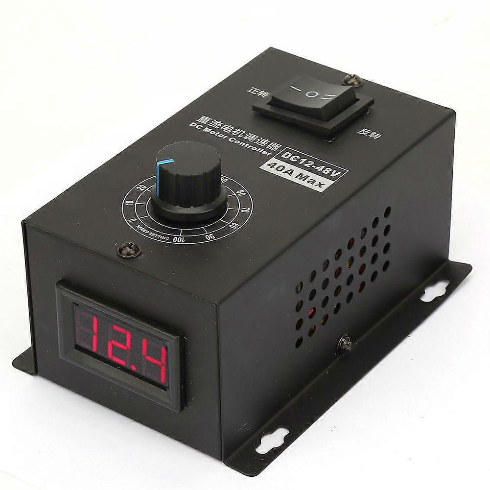 DC 12V~48V 40A Brush Motor Governor Speed Control Module Electric Controller