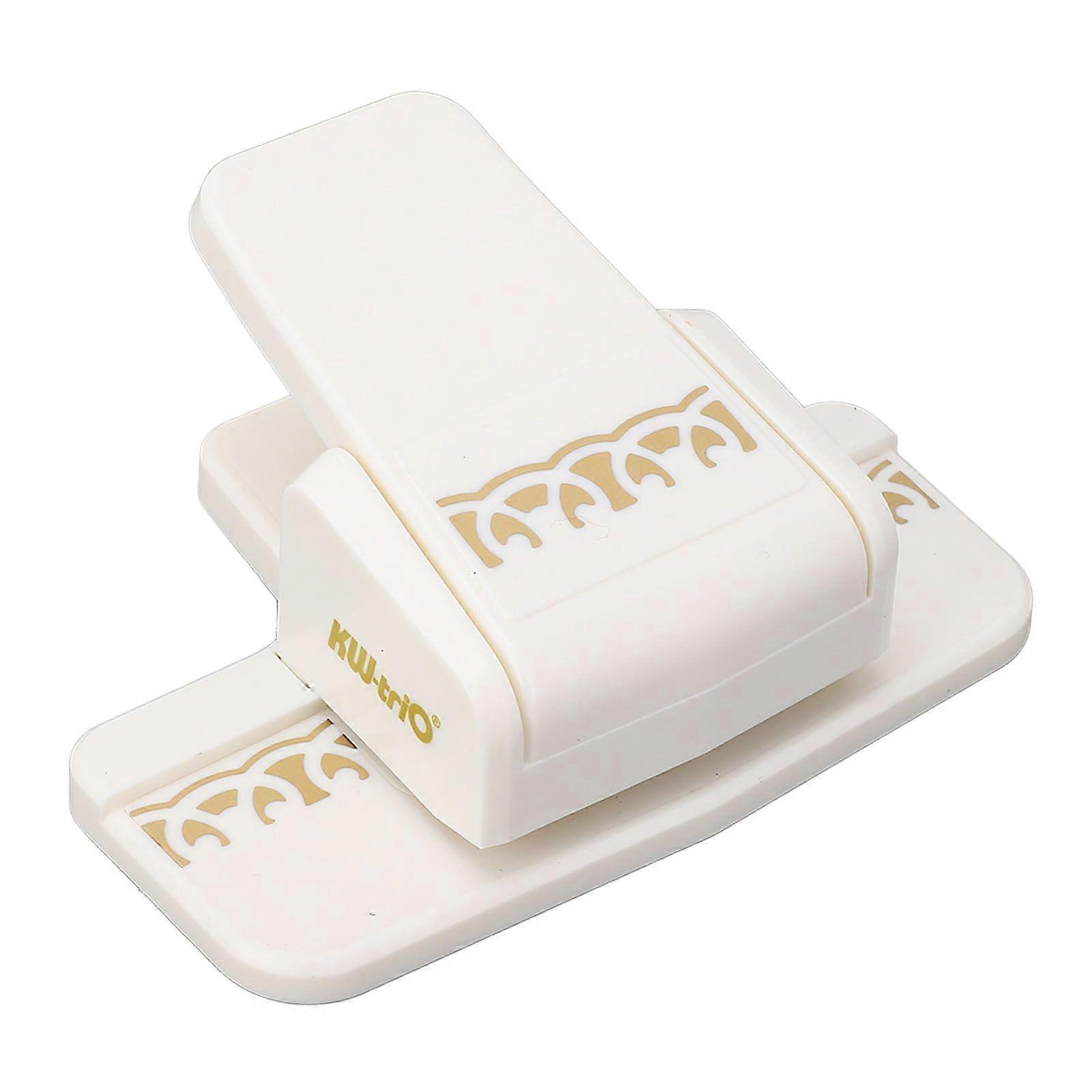 Border Edges Craft Punch Plastic and Metal Portable Paper Flower Embossing Punch for Handcraft Type 1