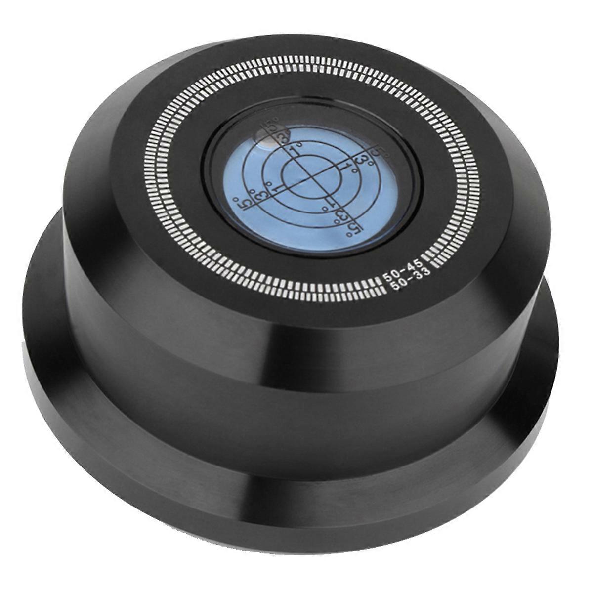 Record Stabilizer LP Disc Stabilizer HiFi Premium Audiophile, Black