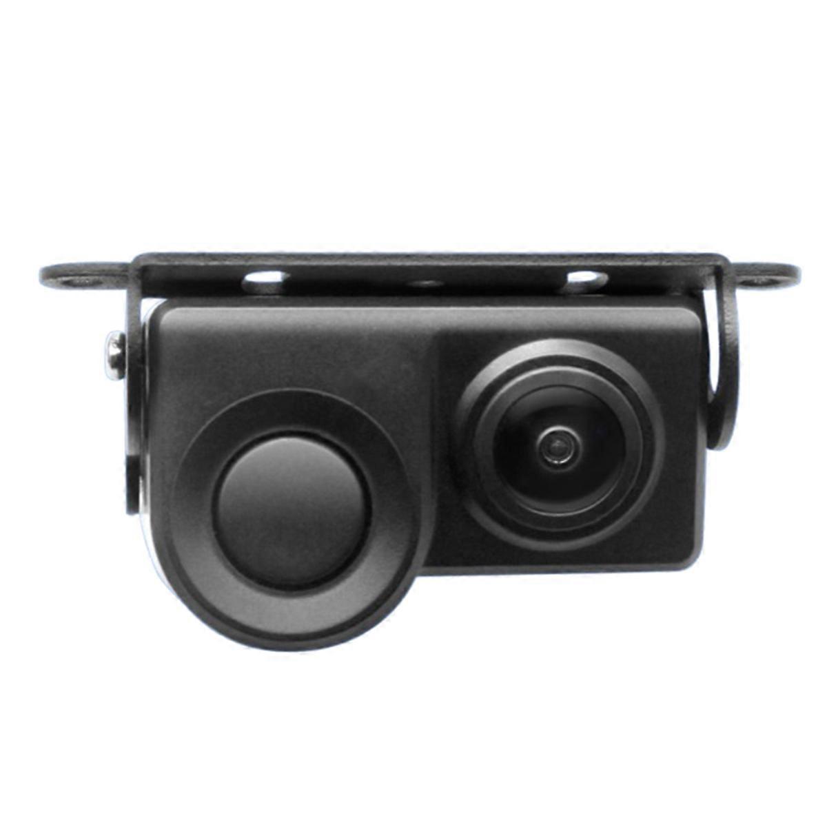 2-In-1 Audible Alarm Parking Assist System Radar Detector Sensor