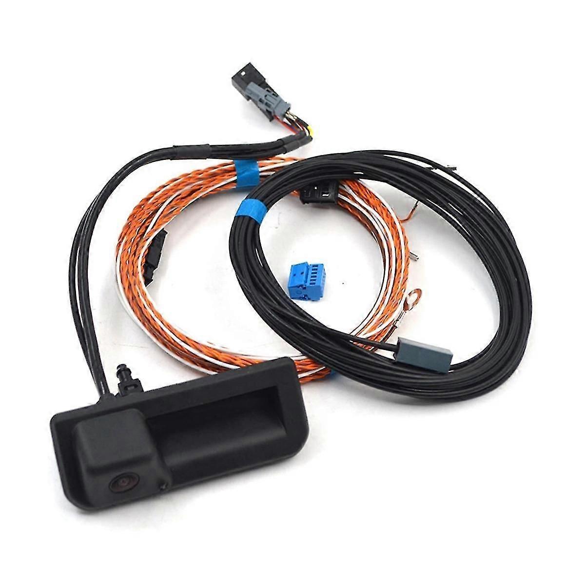 Vue arrière de voiture de caméra de recul avec harnais de guidage 8W8827566E 8W8 827 566 E pour 2017-2018 A4 / A5 / Q5 RVC