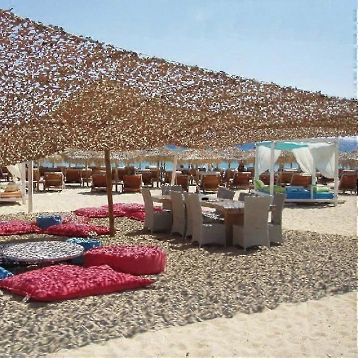 Camouflage Netting Military Use in Desert Camping Hunting as Sunshade 3x5M Brown