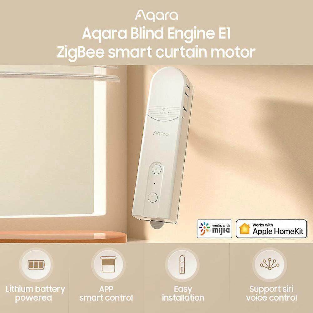 Aqara Blind Engine E1 Zigbee Smart Motor Wireless Electric Curtain Controller Siri Remote Control work with Mijia APP