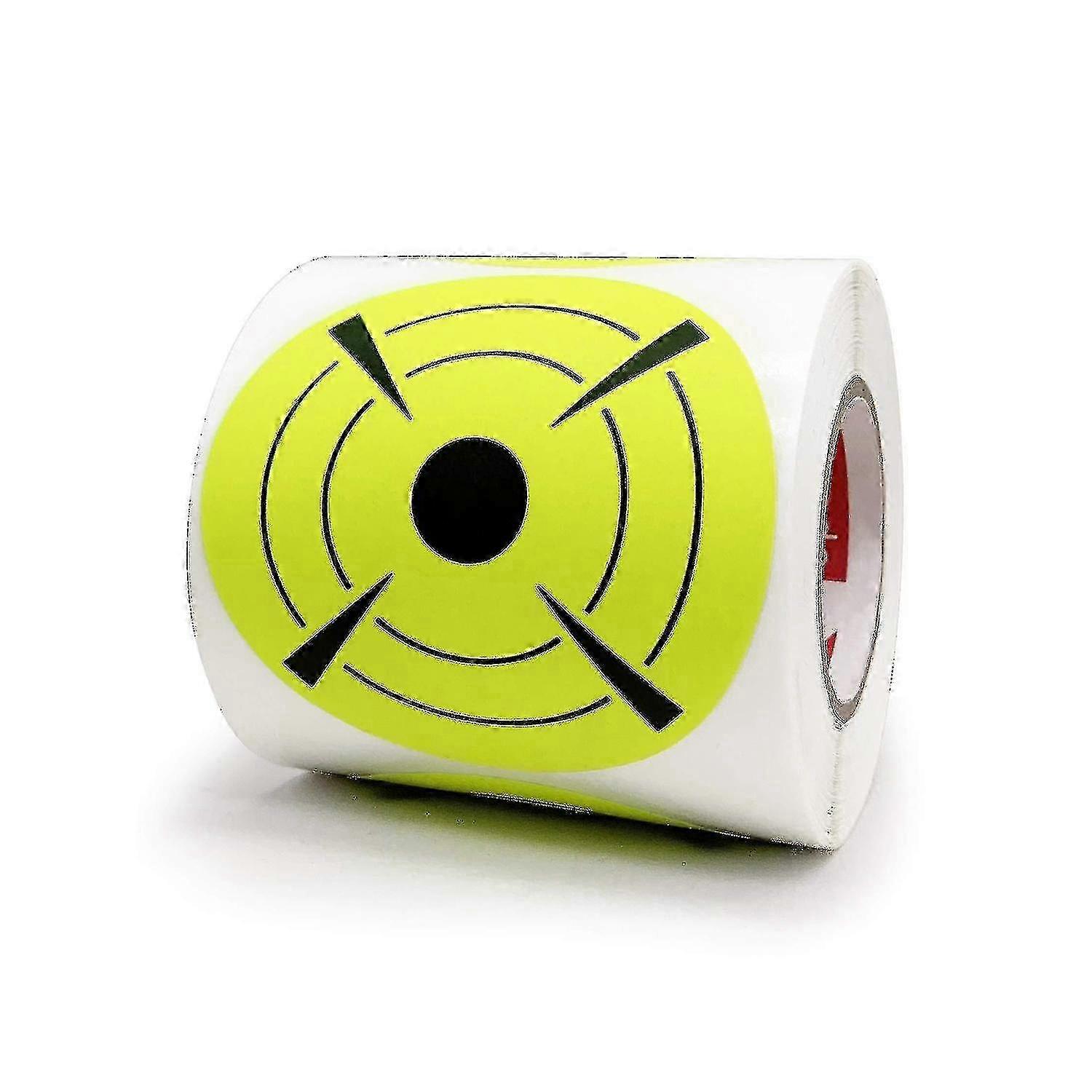 3 Inch Round Adhesive Target Pasters Fluorescent Shooting Targets Stickers Target Dots For Shooting