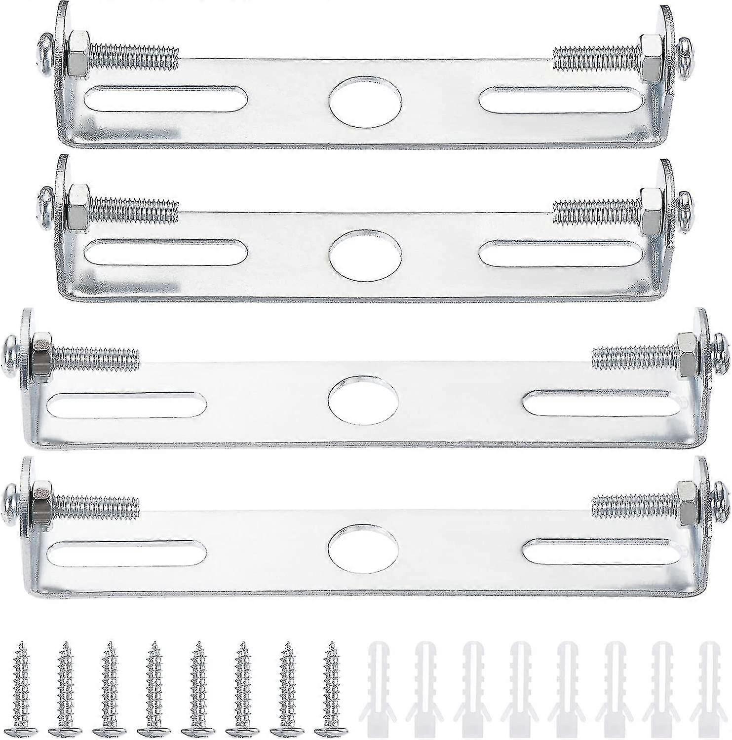 4-Pack Ceiling Light Plate, 90mm & 104mm Mounting Bracket for Lighting Fixtures