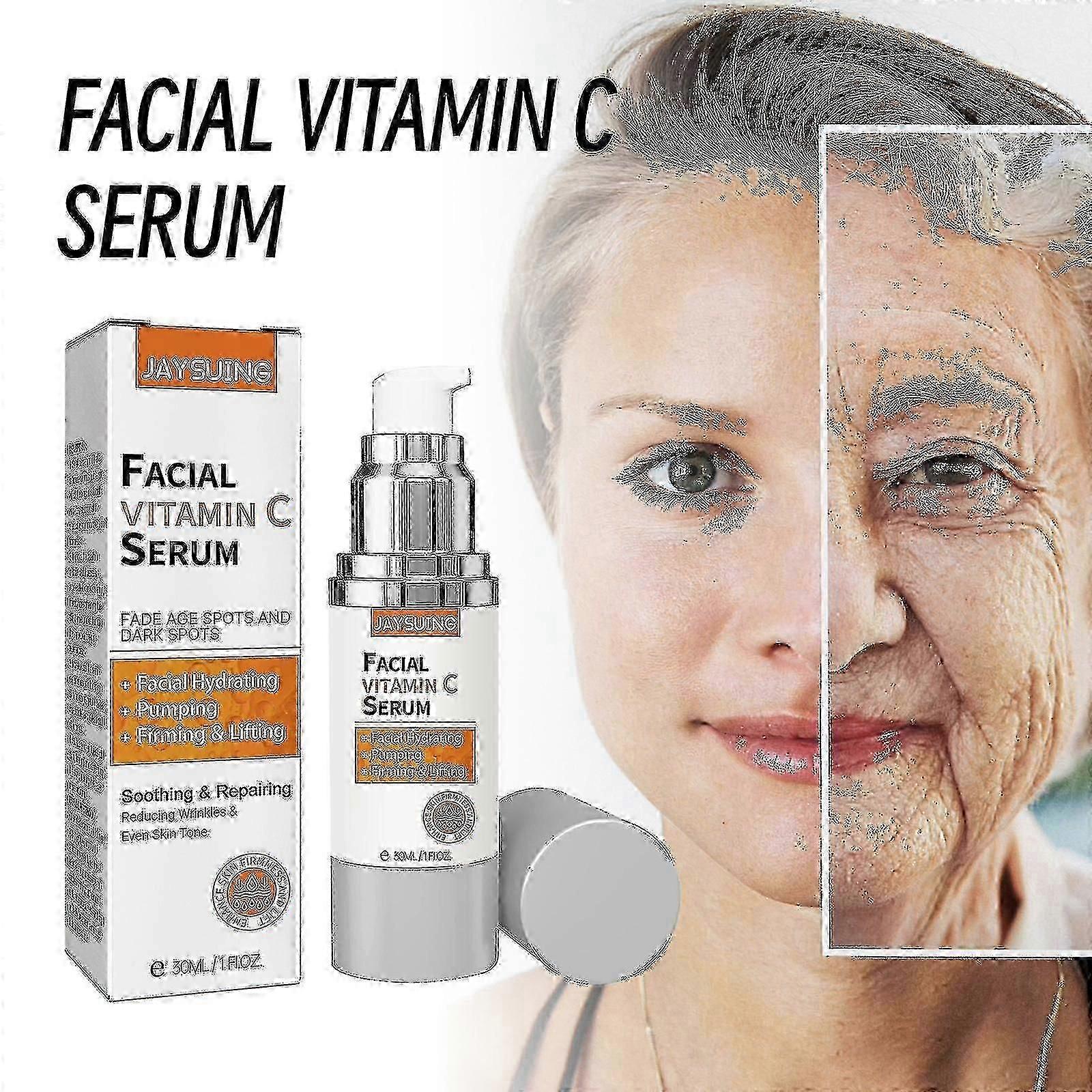 ジェイスイング アンチエイジング ホワイトニング ビタミンCエッセンス フェイシャルラインやシワをフェードアウト 肌に栄養と潤いを与えるエッセンス BF -3406911261375