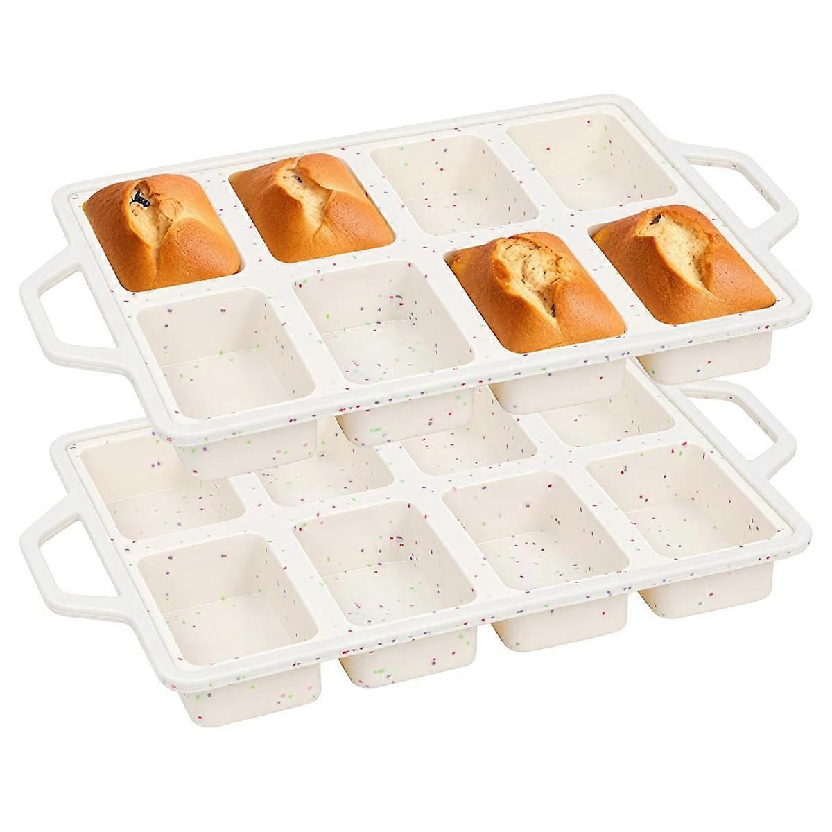 Silicone Mini Loaf Pans
Dishwasher Safe