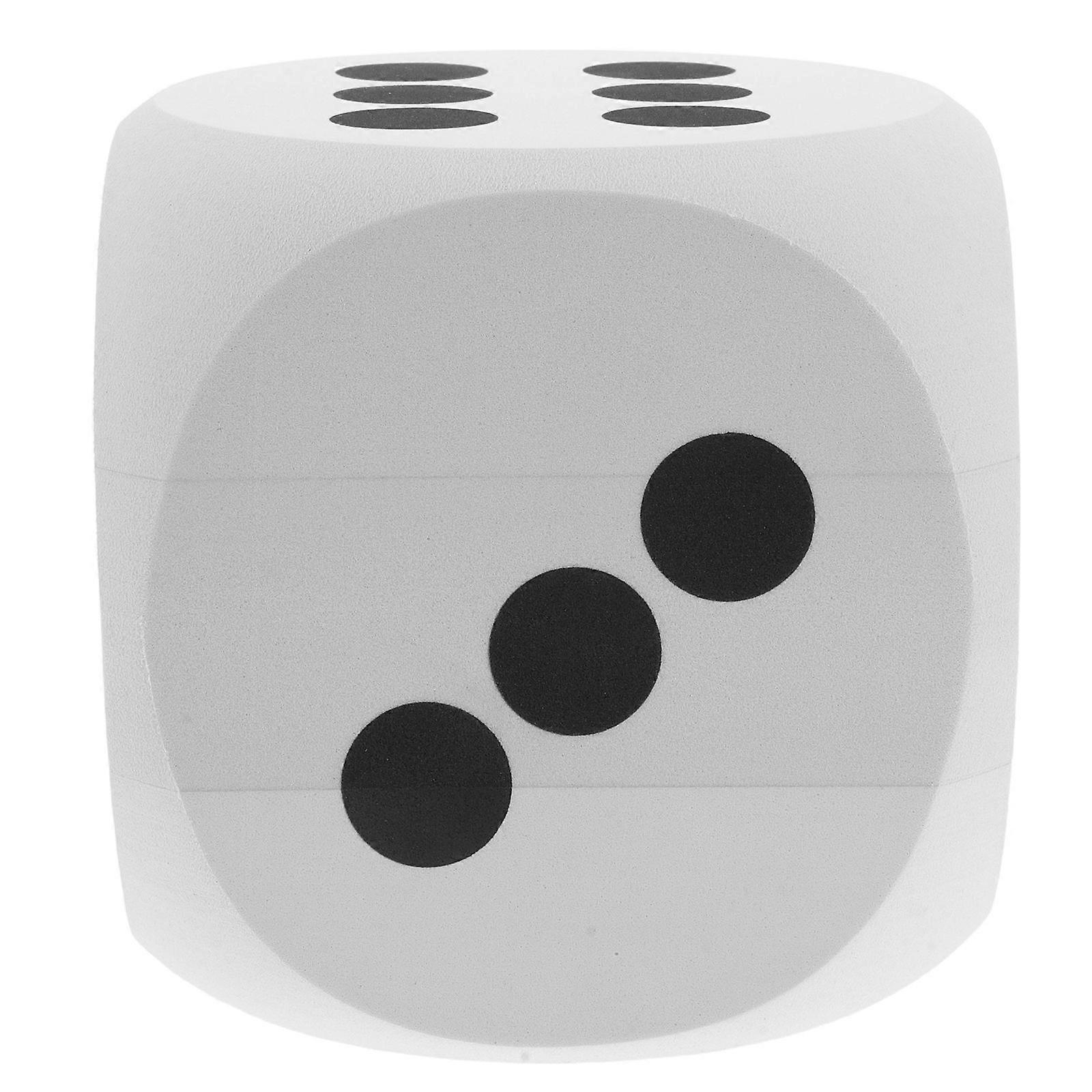 Large Eva Foam Dice - Soft Halloween Board Game Big Dice - 15cm Giant Raffle Prop For Parties - Educational Game Accessory For Kids