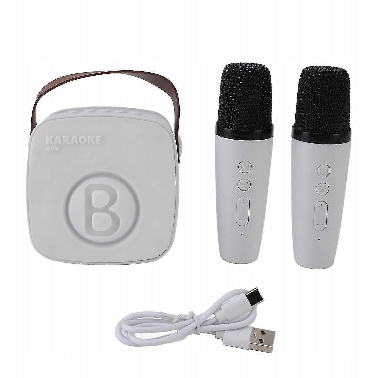 Miniature Portable Karaoke Speaker Wireless Mic