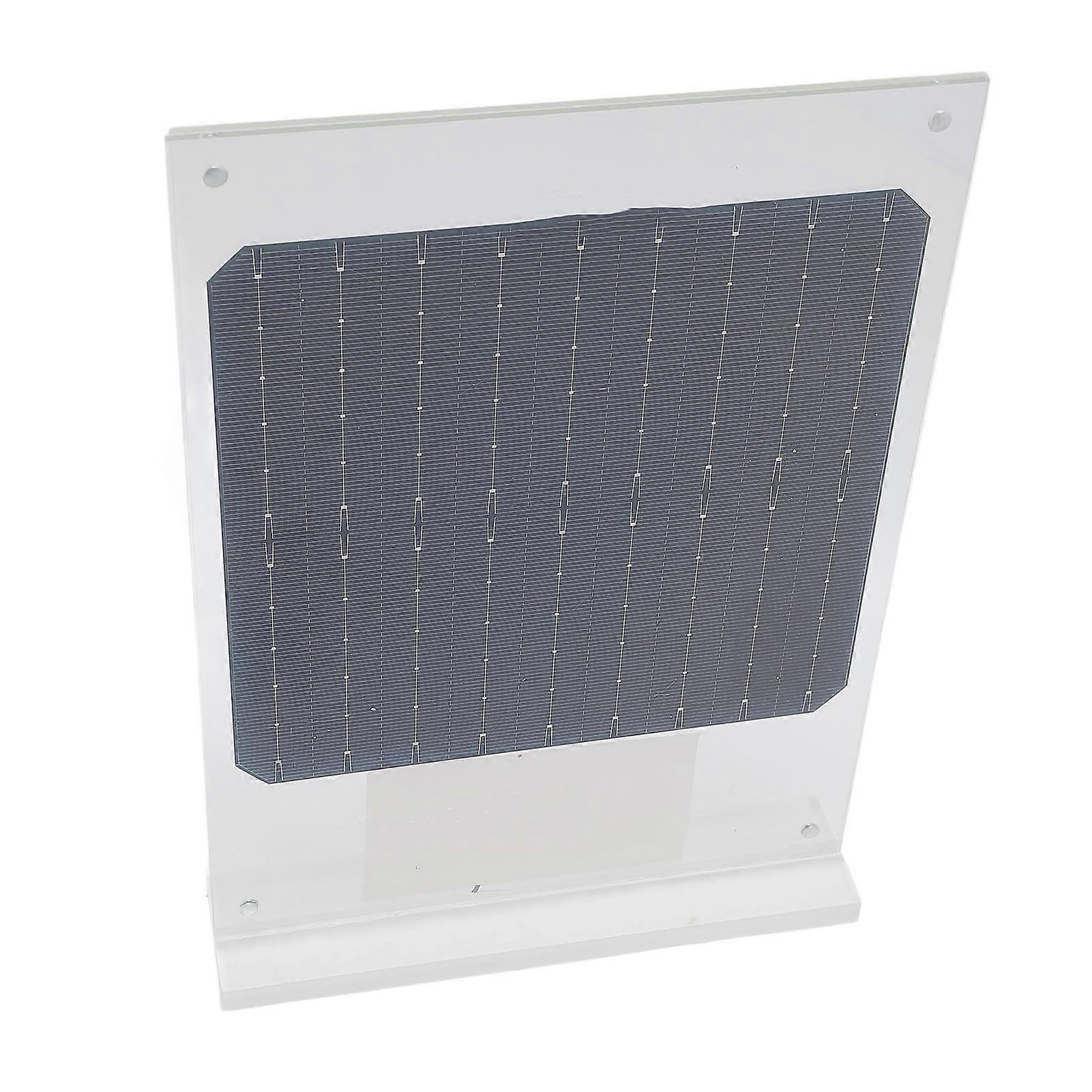6W Solar Panel Monocrystalline Photovoltaic PV Solar Panel Module Green Energy Source Teaching Tool 