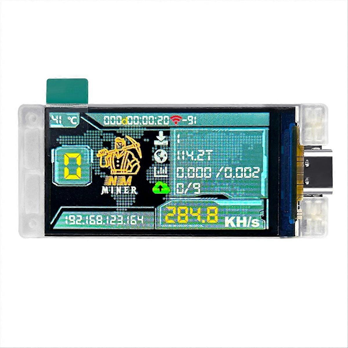 NerdMiner 285KH/S BTC Solo Lottery Miner with WiFi