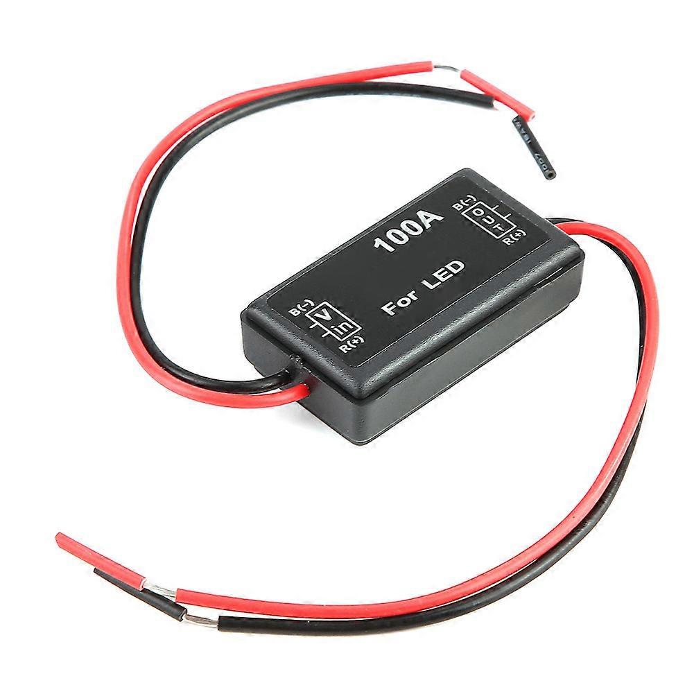 Auto Motorcycle LED Pulsing Strobe Flash Light Switch Module Rear Brake Stop Light Controller