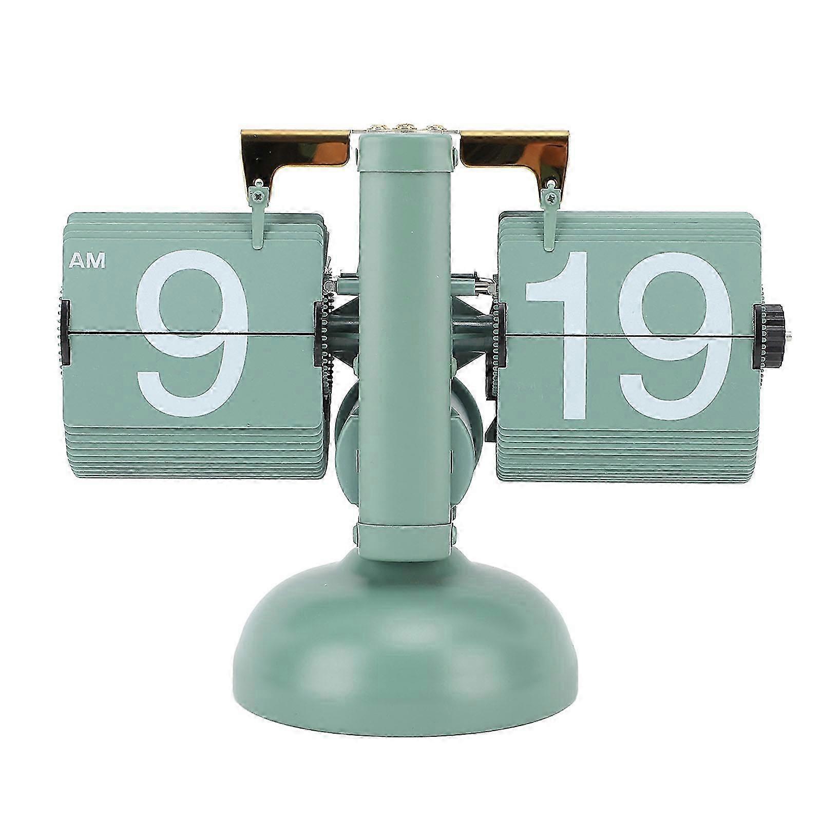 Retro Auto - Flip Mechanical Clock with Reminder Timer for Home & Office Decoration - Stable Accuracy