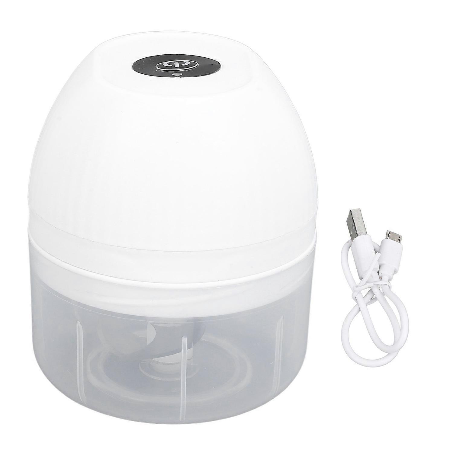 Electric Mini Garlic Chopper 250ml Cordless Multi Functional Kitchen Vegetable Onion Mincer Portable