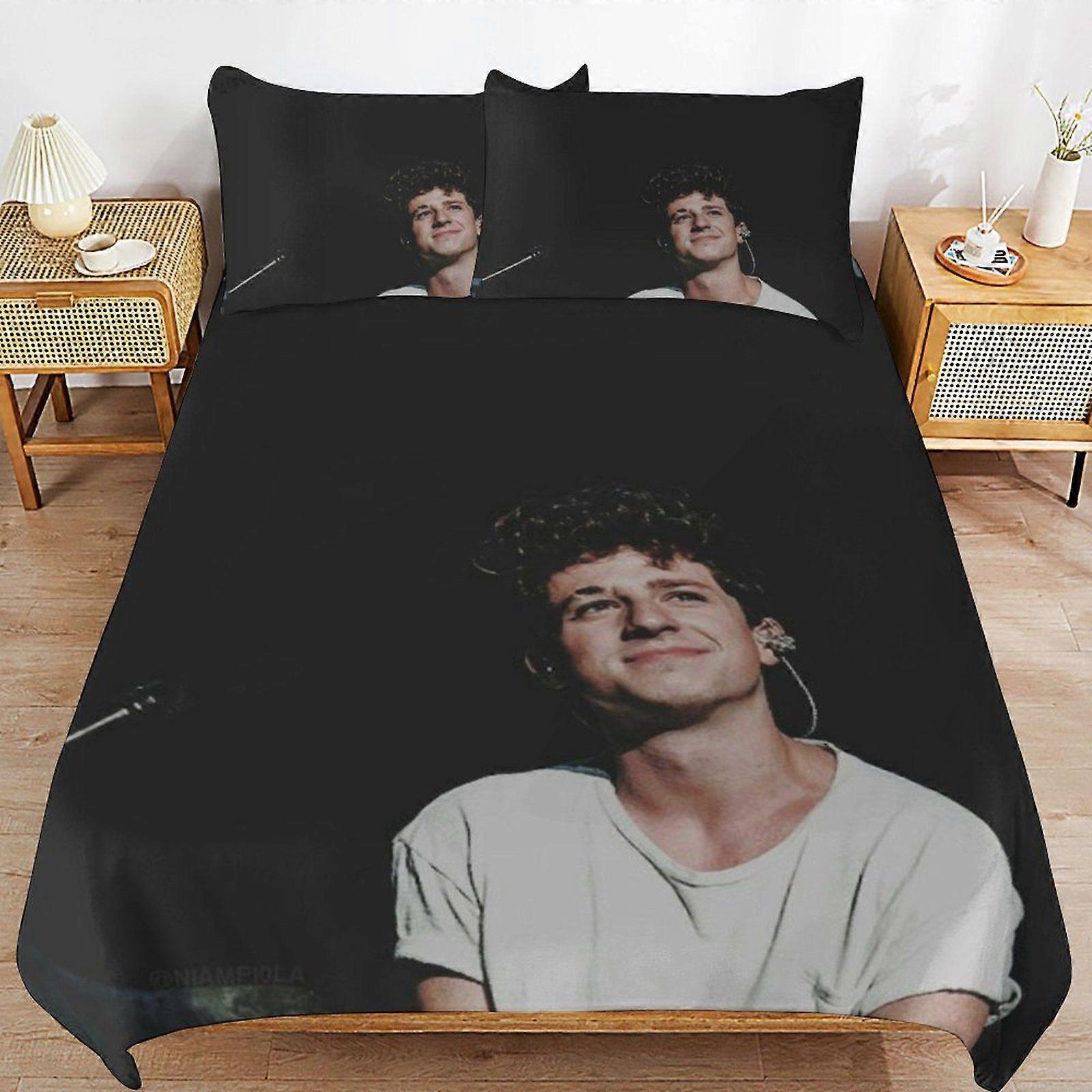 j14 Charlie Puth Ultra Durable Bedding Touch Machine Safe Comfort Thread Finish Duvet Cover Sets Rest Kit k14