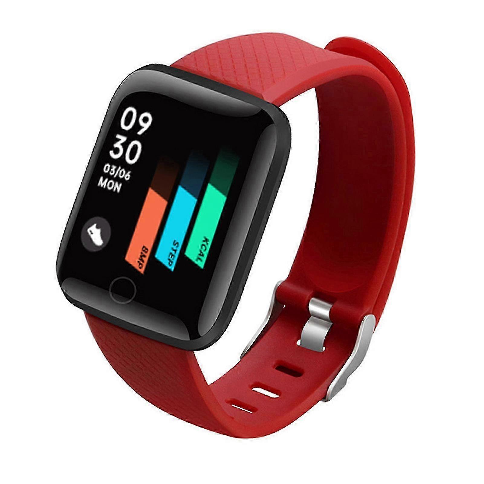 116plus Health Monitoring TPU Heart Rate Monitoring Wrist Watch