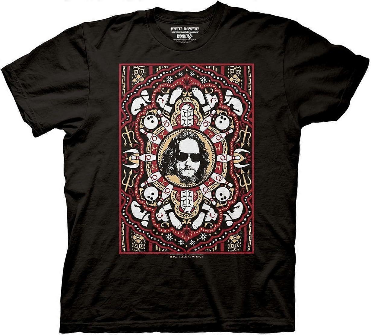 Big Lebowski Dude Koberec vzor Dospělý tričko Styl 060