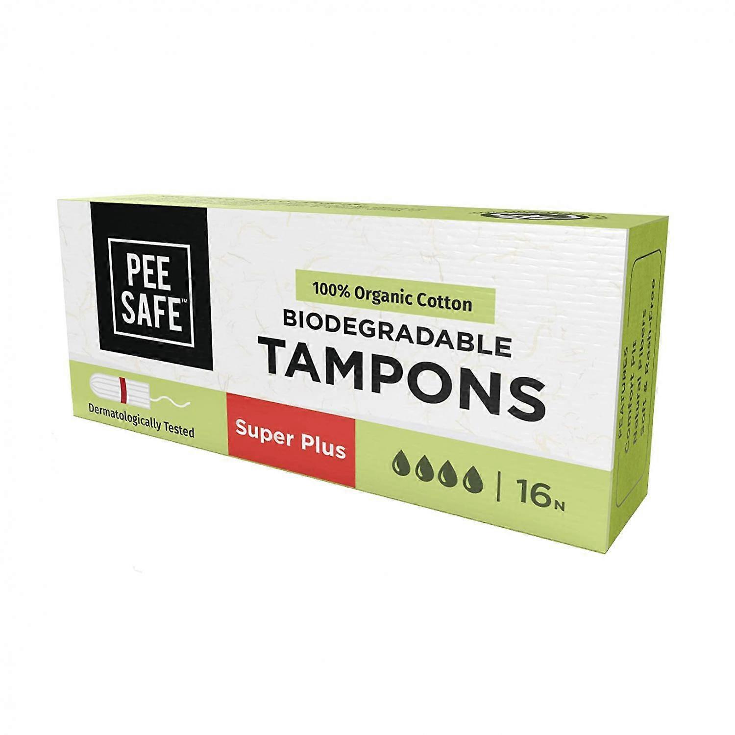 Tampons are hygienic (16 pcs), Tampons, Pee Safe
