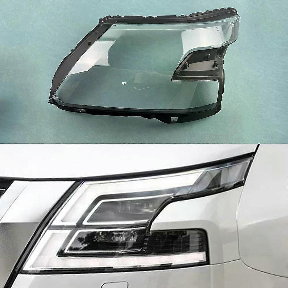 For Nissan Patrol 2020 2021 2022 Transparent Headlight Cover Lampshade Headlamp Lamp Shell Plexiglass Replace Original Lens