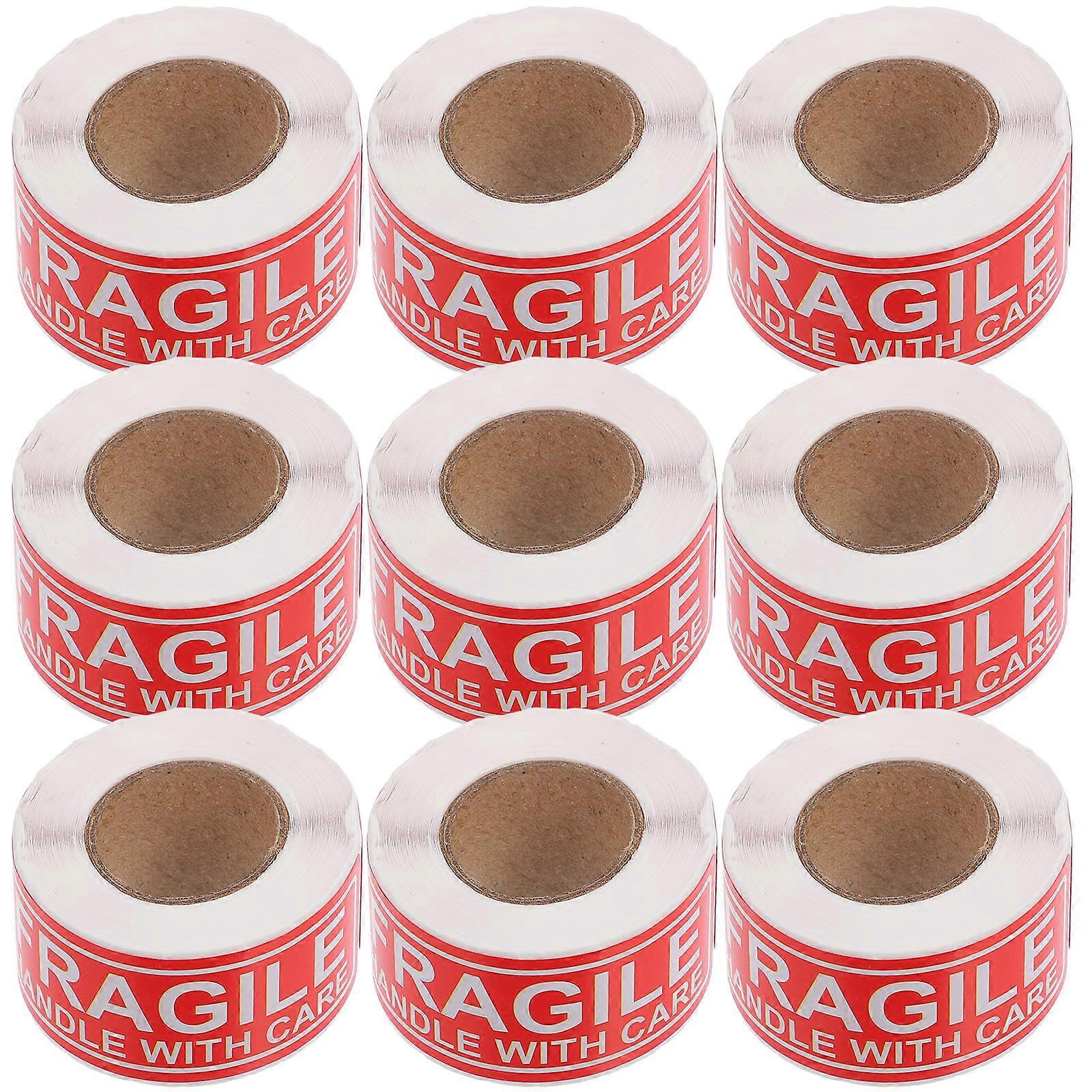 Fragile Sticker Handle with Care Packing Stickers with 10 Rolls Material