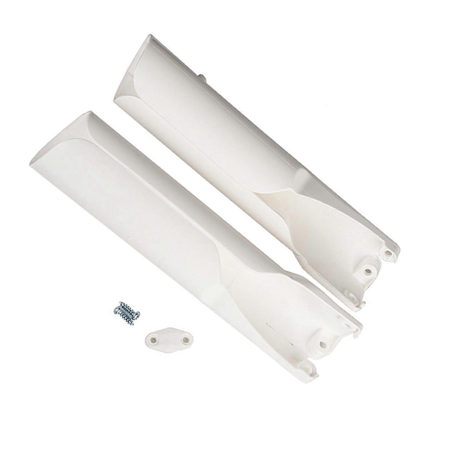 1 Pair Motorcycle Suspension Guard Ergonomic ABS Design Vibration Reduction System For KEWS K16/K23 Enhanced Durability  White k23