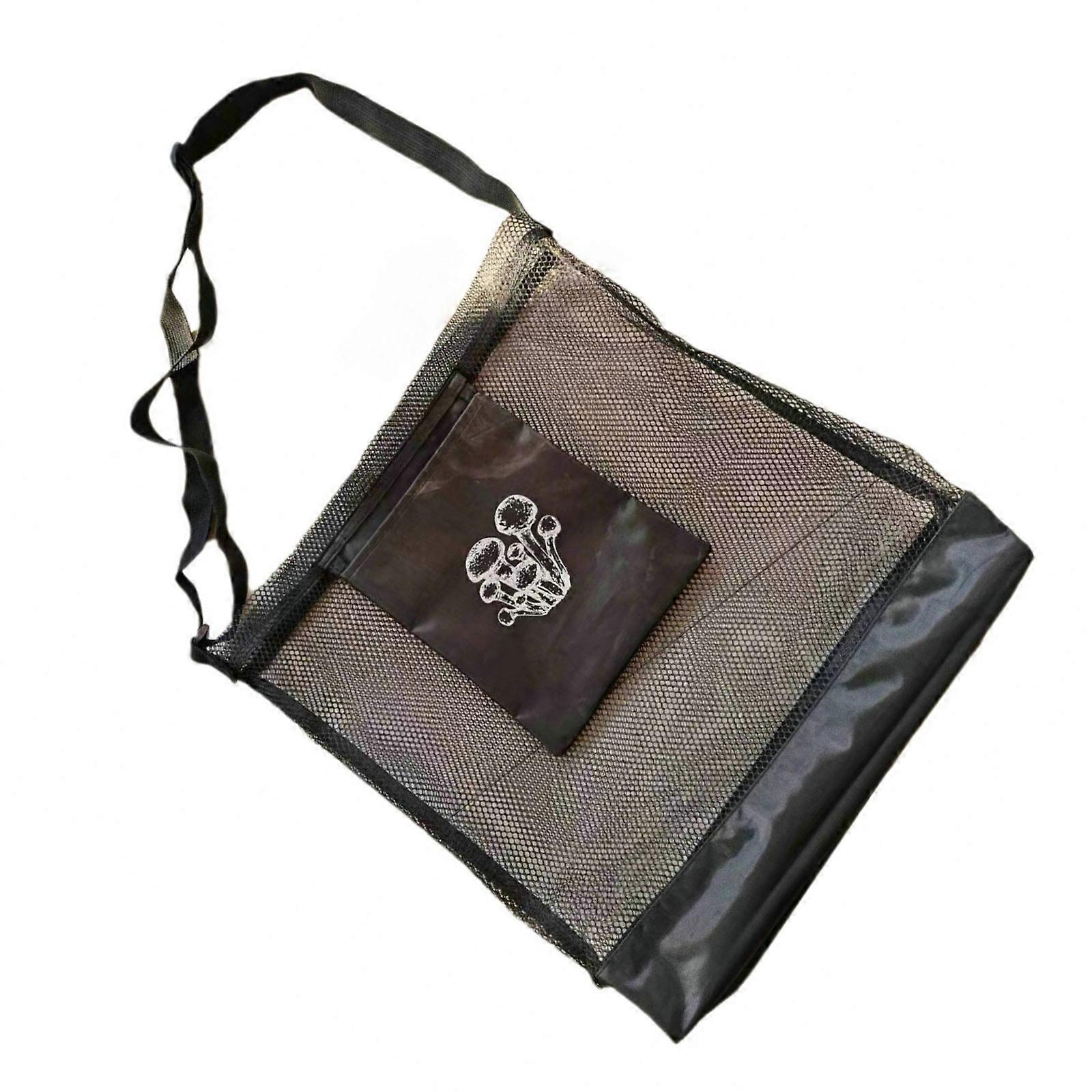 Breathable Reinforced Mesh Harvest Pouch Container With Quick Access Design Ideal For Outdoor Enthusiast And Gardeners Multicolor