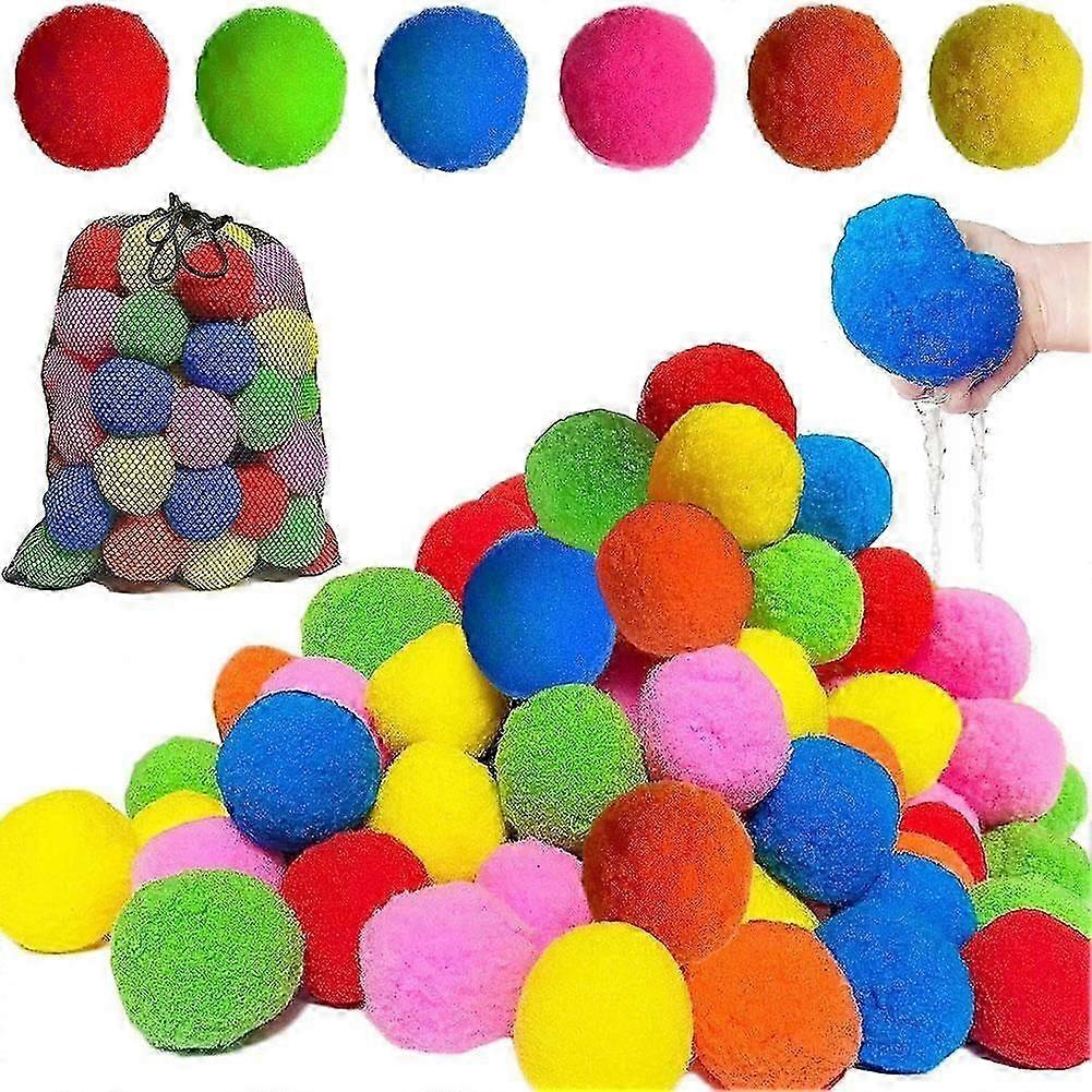 Reusable Summer Water Sponge Ball Pool Toy