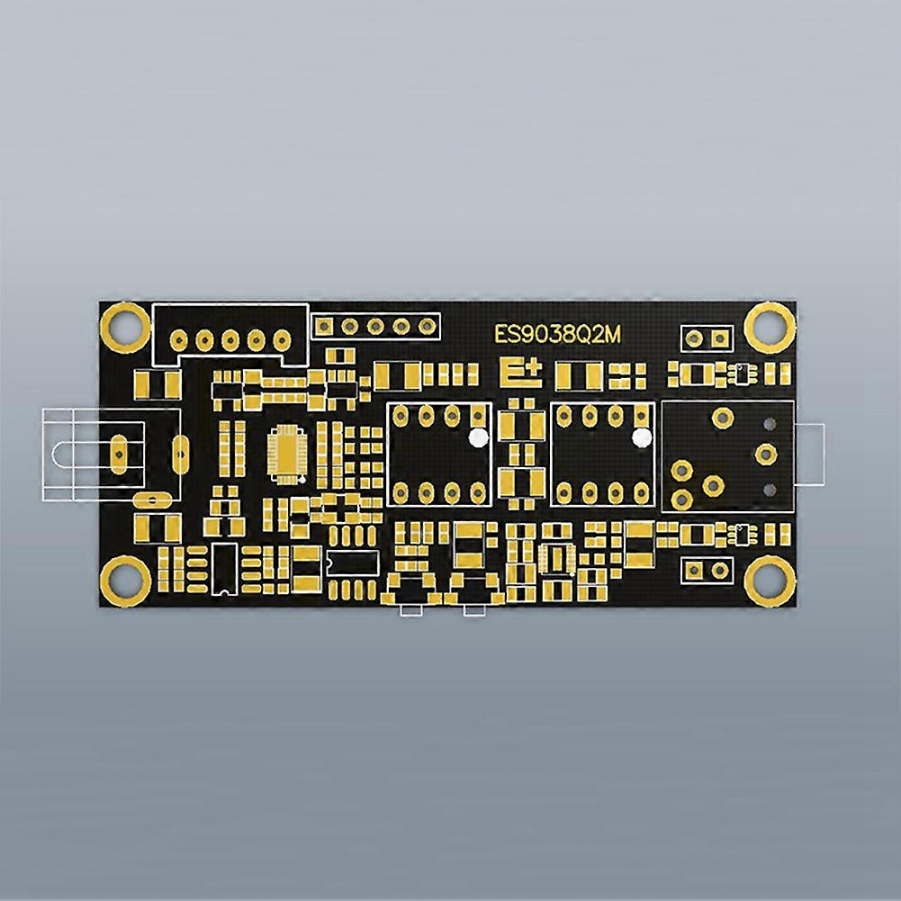 ES9038Q2M Decoding Board I2S Input Asynchronous USB Module Decoders DSD512 PCM768KHz ES9038Q2M Decoding Board