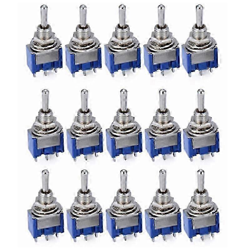 Toggle Switch 3Pin Rocker Switches Self-reset Self-locking ON/OFF