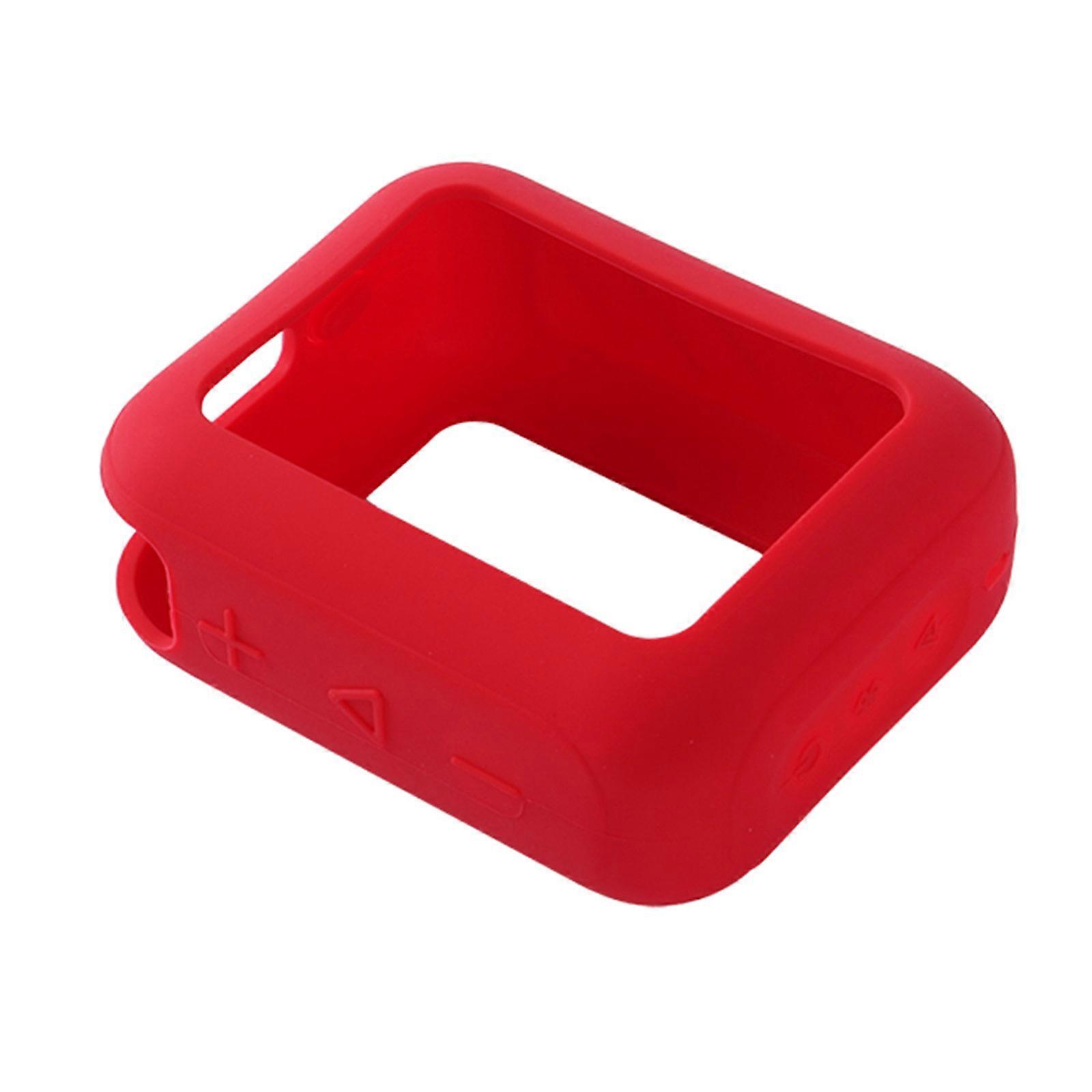 Silicone Speaker Protective Sleeve Speaker Skin Cover Shockproofs Antidrop Access for GO 4 GO4 Speaker  Red