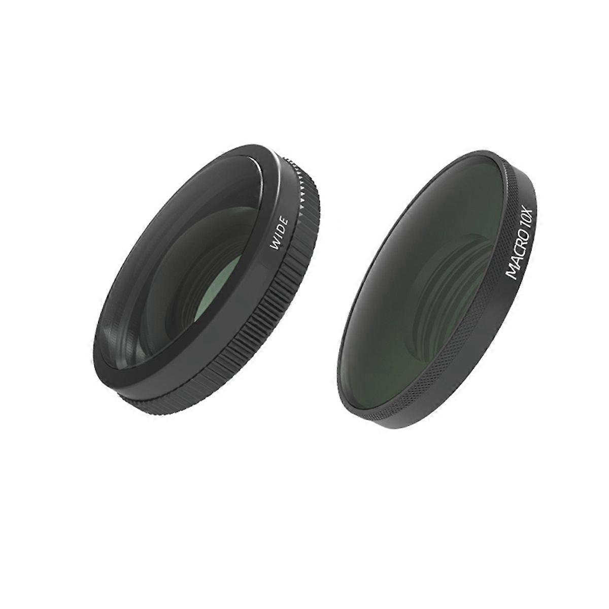 Wide-Angle Lens+MACRO 10X Lens for Nano Portrait Focus Lens Filter for Nano Action Camera Accessory