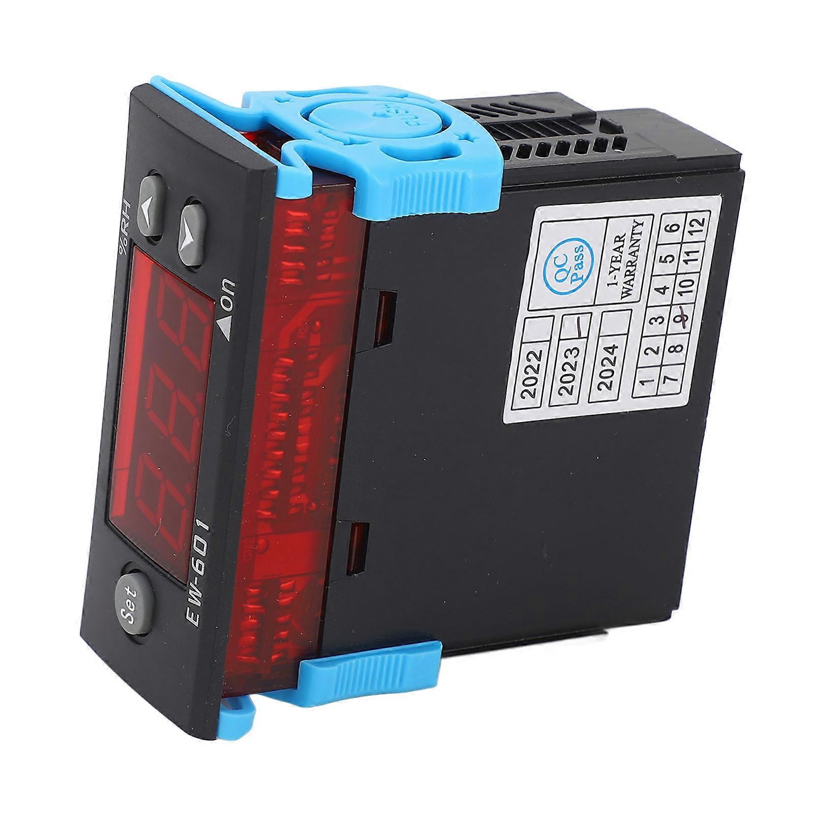 AC220V Digital Humidity Controller with Intelligent Control, Alarm & Single Display