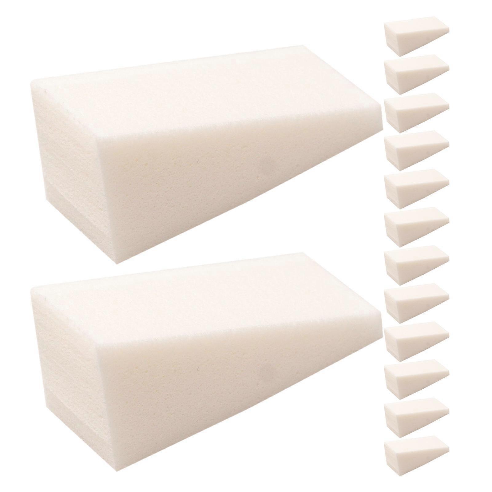 Nail Gradient Sponge for Manicure Use with 20Pcs Makeup Sponges
