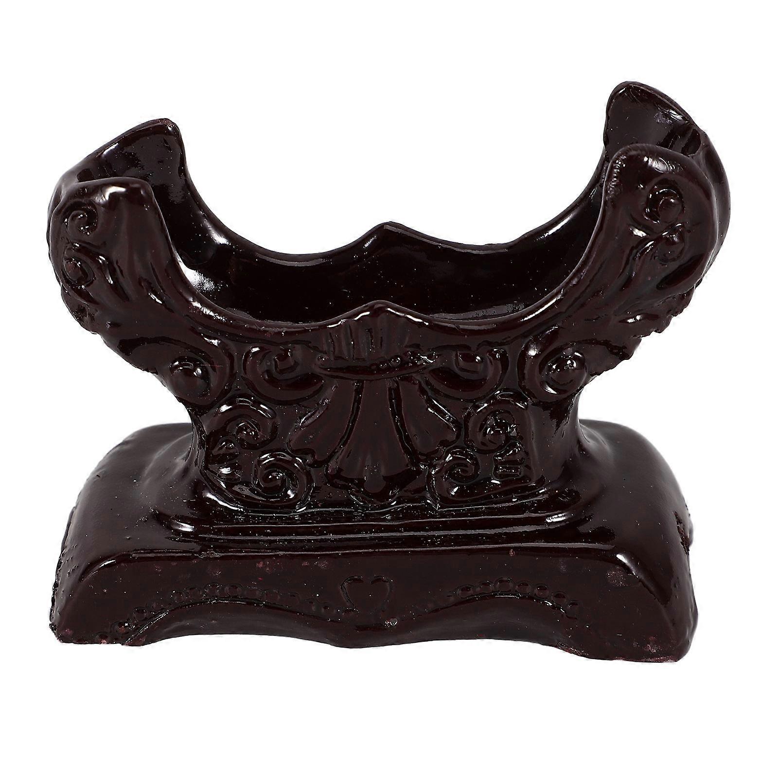 Black Resin Bracelet Display Stand for Jewelry Display Purposes