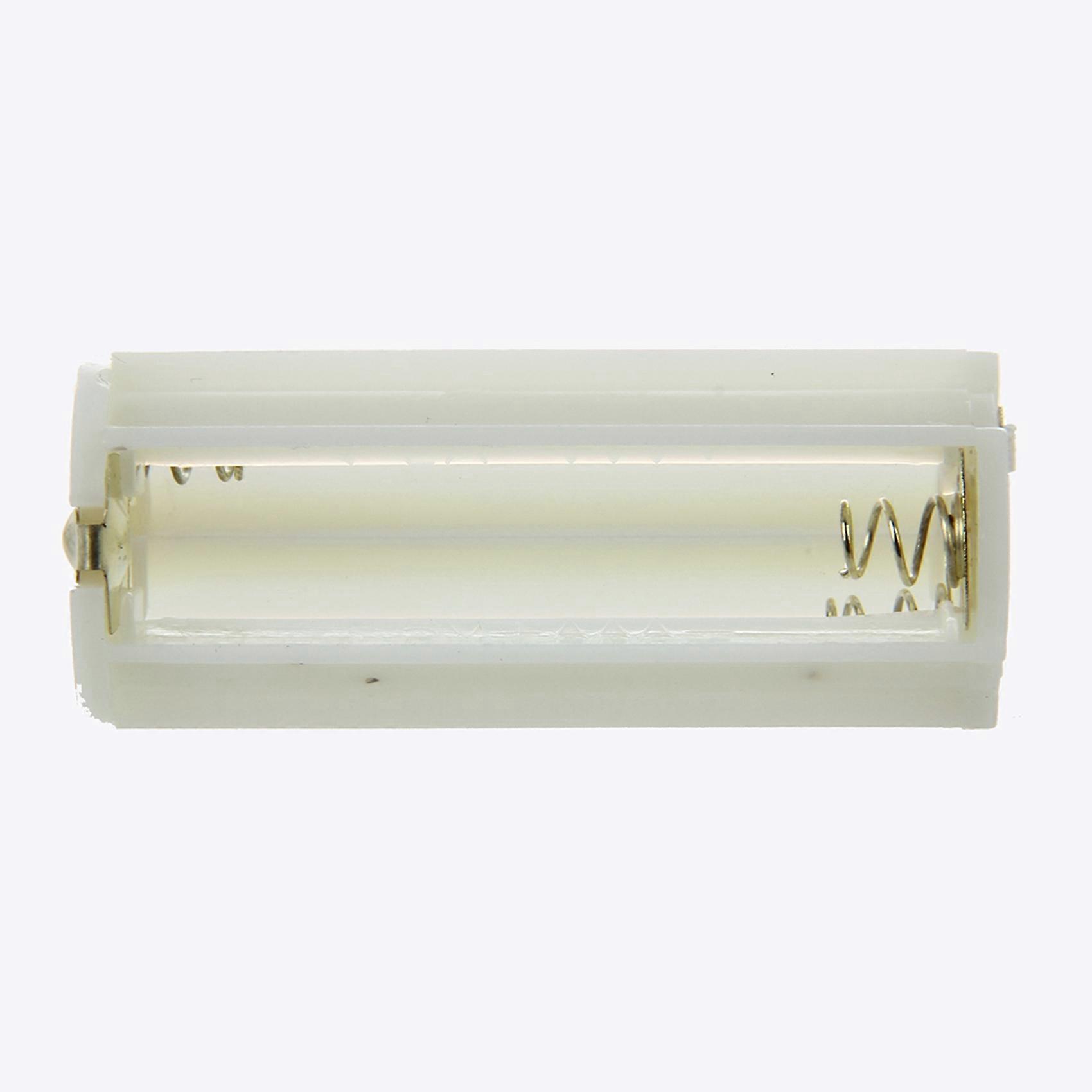 Flashlight Cylindrical 3 x AAA Battery Plastic Holder Box 10Pcs